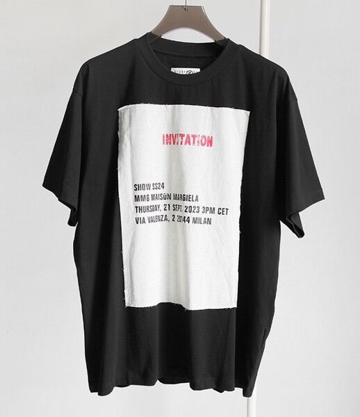 Мужская футболка Maison Margiela мужской черный 157603