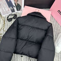 Пуховик Miu Miu женский черный 126268-4