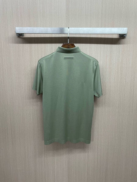Мужское поло Zegna мужской болотный 184029-3
