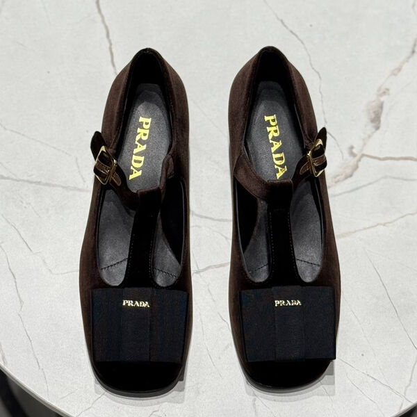 Туфли Prada женский замша 174498-3
