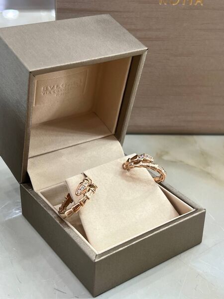 Серьги Bvlgari бронзовый 176052-3