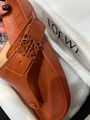 Шлепки Loewe женский кожа бежевый 154952-5