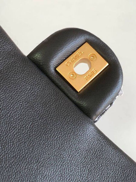 Сумка Chanel женский твид графитовый 144500-3