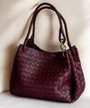 Сумка Bottega Veneta женский кожа бордовый 156361-1