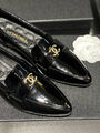 Лоферы Chanel женский кожа черный 146288-5