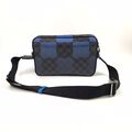 Мужская сумка мессенджер Louis Vuitton Alpha мужской канва синий 77998-2