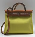 Сумка Hermèsherbag Zip женский кожа epi горчичный 75485