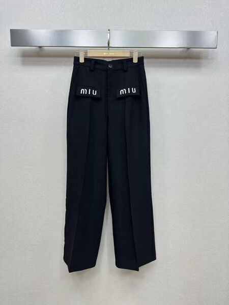Брюки Miu Miu женский черный 178806-3