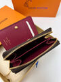 Кошелек Louis Vuitton женский канва бордовый 177887-4