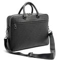 Портфель Bottega Veneta мужской кожа черный 61972-1