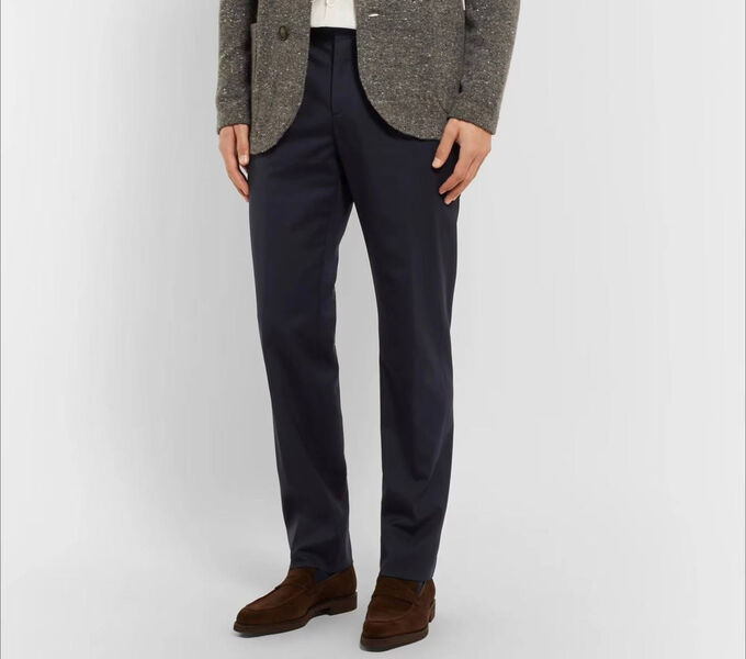 Мужские брюки Loro Piana мужской черный 134974-2