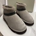 Угги Brunello Cucinelli женский замша графитовый 136720-1