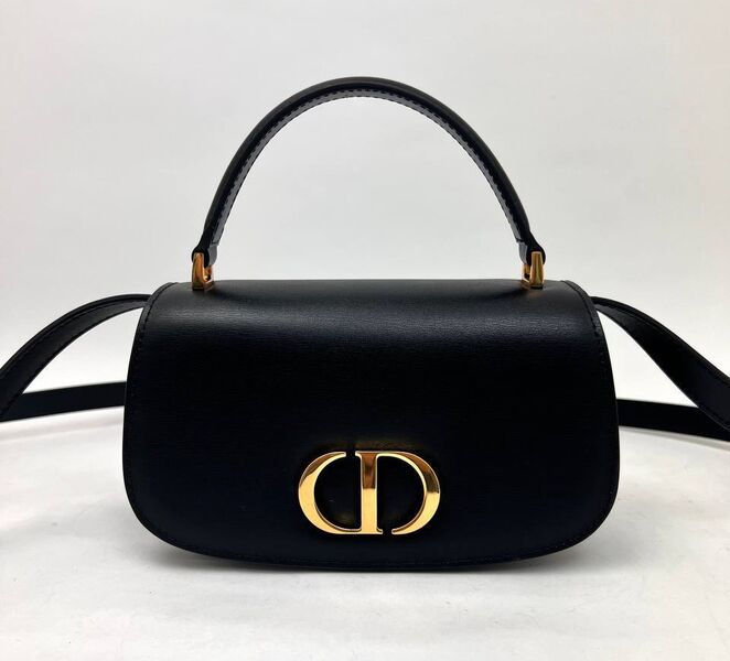 Сумка Christian Dior женский кожа черный 163351