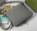 Мужская сумка мессерджер Gucci мужской кожа графитовый 42770-1