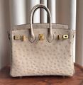 Сумка Hermès Birkin 25 женский кожа бежевый 194261-1