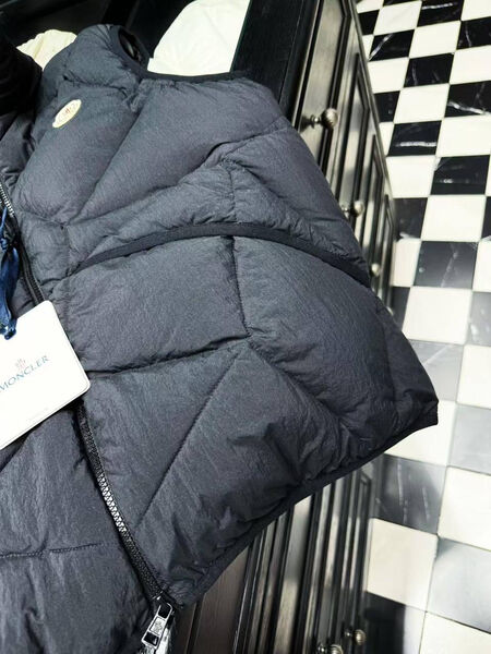 Мужской жилет Moncler мужской черный 200694-5