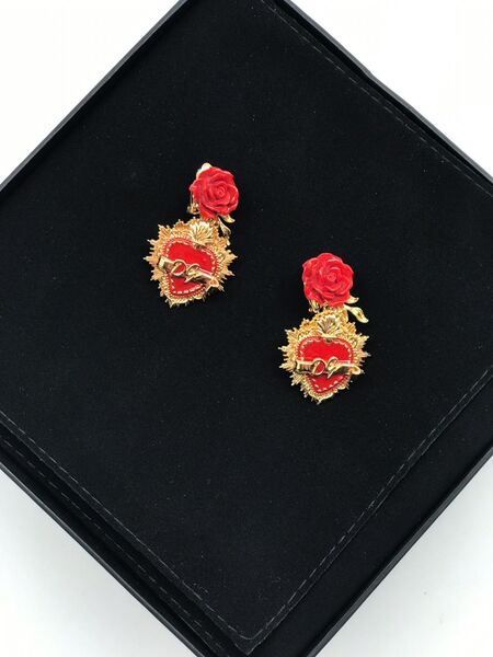 Серьги Chanel бронзовый 70549-2