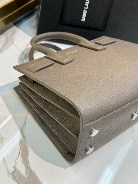 Сумка Saint Laurent Sac De Jour женский кожа бежевый 142011-5