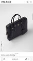Мужской портфель Prada мужской кожа черный 170381-6