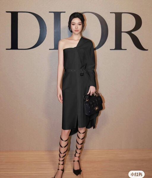 Платье Christian Dior женский черный 150336-2