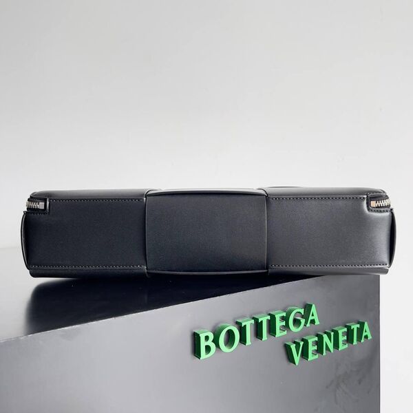 Мужской портфель Bottega Veneta мужской кожа черный 120671-4