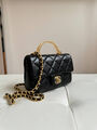 Сумка Chanel женский кожа черный 155760-2
