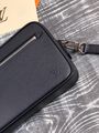 Мужской клатч Louis Vuitton мужской кожа синий 51327-3