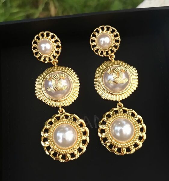 Серьги Chanel 70625