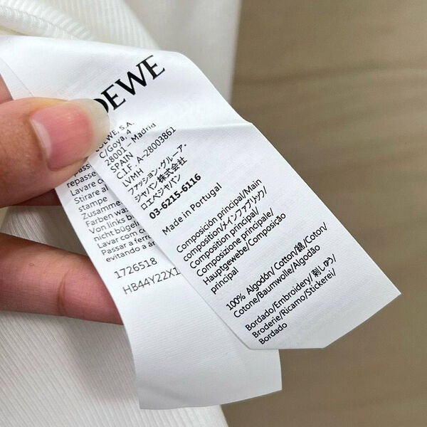Лонгслив Loewe женский белый 173783-4