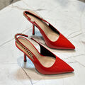 Туфли Gucci женский кожа бордовый 149177-2