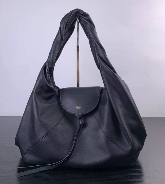 Сумка Fendi женский кожа черный 200822