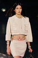 Жилет Chanel женский вязаная ткань белый 198290-2