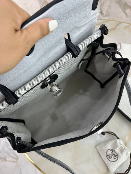 Сумка Hermèsherbag Zip женский кожа swift черный 123156-3