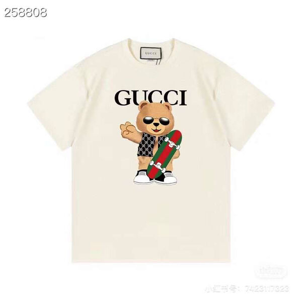 Футболка Gucci женский белый 138521-2
