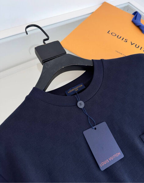 Мужская футболка Louis Vuitton мужской синий 178279-4