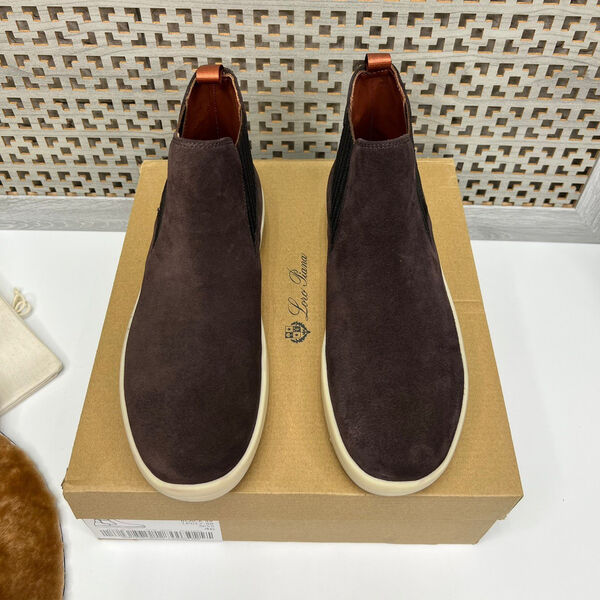 Мужские ботинки Loro Piana мужской замша 107790-3
