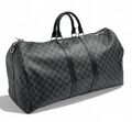 Дорожная сумка Louis Vuitton мужской кожа черный 150107-1