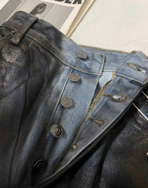 Джинсы Acne Studios женский джинса графитовый 197232-2