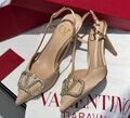 Туфли Valentino женский темно-бежевый 104645