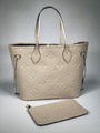Сумка Louis Vuitton женский кожа бежевый 76326-7