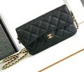 Сумка Chanel женский кожа черный 196553-1