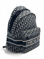 Рюкзак Christian Dior женский текстиль синий 65031-4