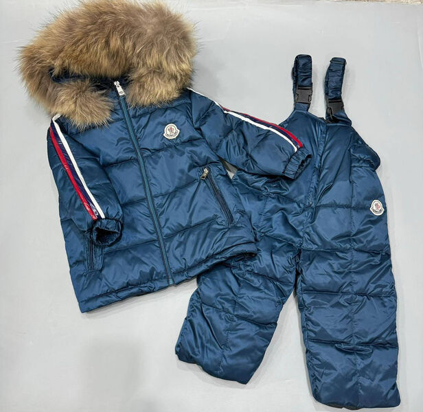 Детский комплект Moncler синий 166053