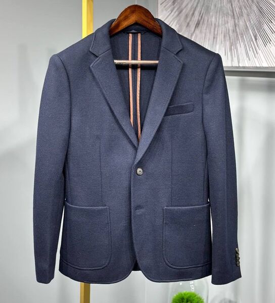 Мужской пиджак Zegna мужской синий 130579