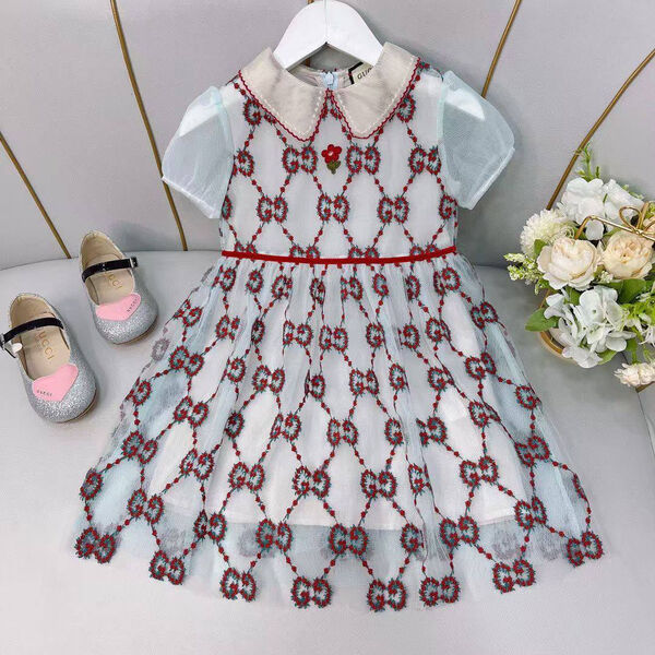 Детское платье Gucci бордовый 182291-3