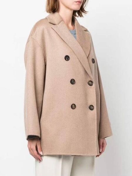 Пальто Brunello Cucinelli женский светло-розовый 139442