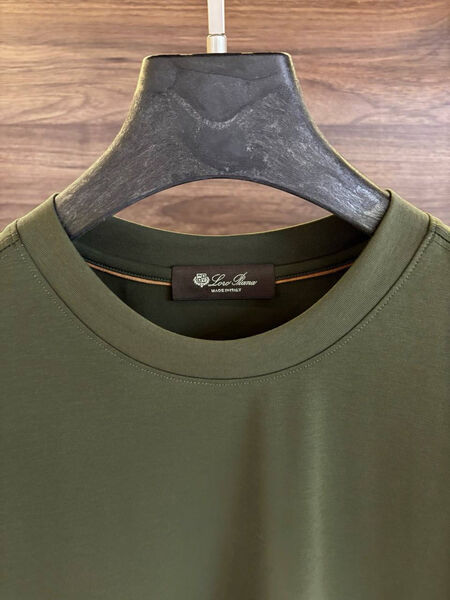 Мужская футболка Loro Piana мужской болотный 182596-5