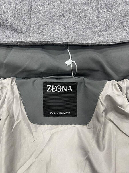Мужской пуховик Zegna мужской графитовый 166531-3
