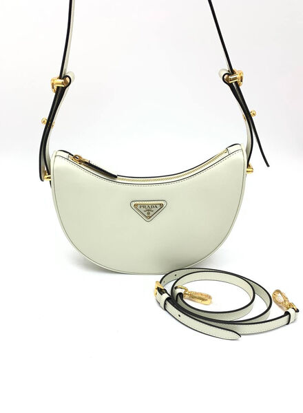 Сумка Prada женский кожа белый 131219-8