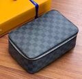 Мужской несессер косметичка Louis Vuitton мужской канва синий 111309-1